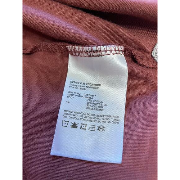 Timberland PR Wickwork Men’s Long Sleeve Crew Neck Burgundy Work Tee Shirt XL - Picture 7 of 9